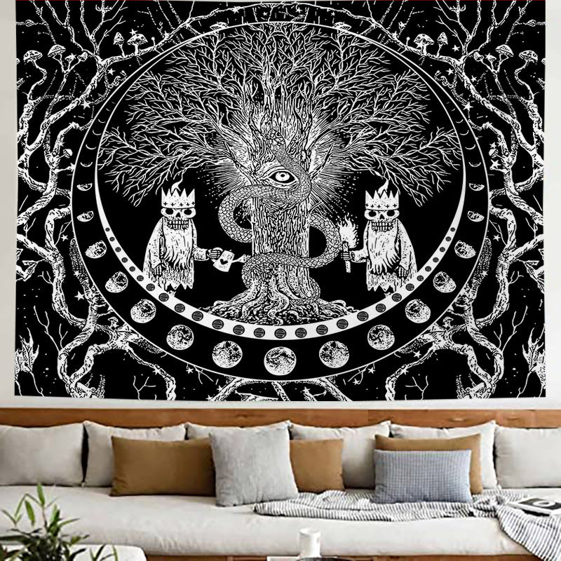 Tree Of Life Background Cloth Home Tapestry