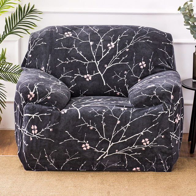 Elastic full cover fabric non-slip sofa cover