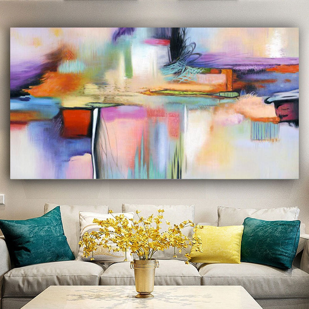 DDHH Home Painting Wall Art Canvas Print Abstract Picture For Living Room Decor No Frame