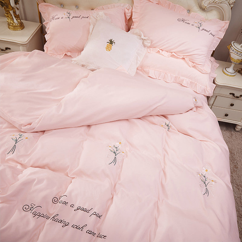 Princess wind bed sheet bed cover