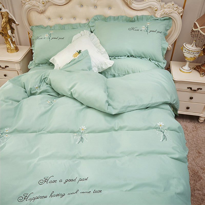 Princess wind bed sheet bed cover