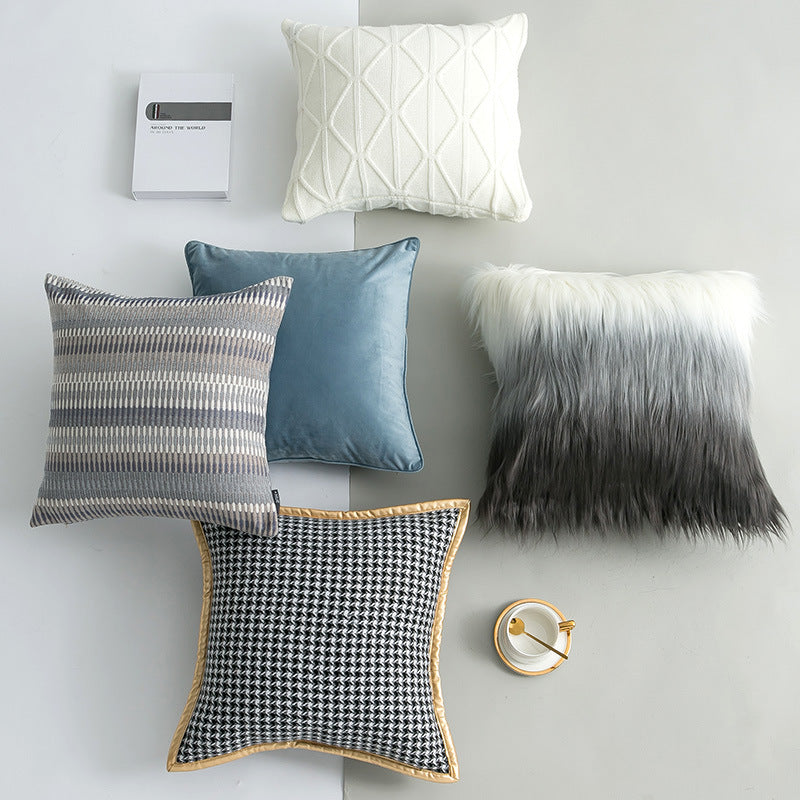 Home Furnishing Pillow Combination Fabric Sofa Decorative Cushion Pillow