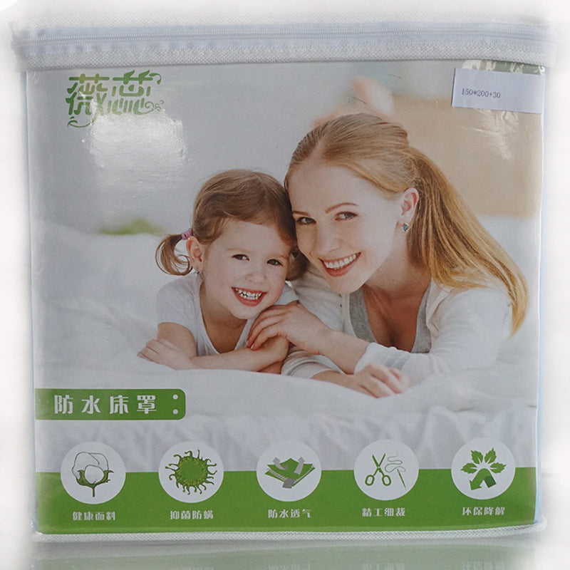 Cotton waterproof bed sheet