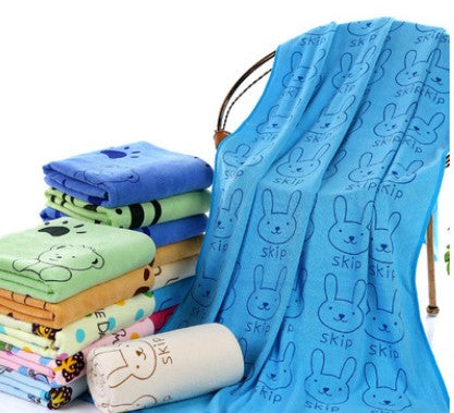Manufacturers Wholesale 260 Grams Of Microfiber Printing Children's Beach Towels Than Pure Cotton Bath Towel