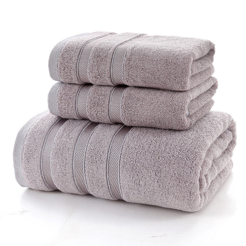 Fiber And Ink Bamboo Bath Towel For Adult Household Water Absorption